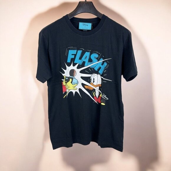NWT Authentic  Gucci x Disney Black Print Short Sleeve Tshirt Unisex - Picture 1 of 9